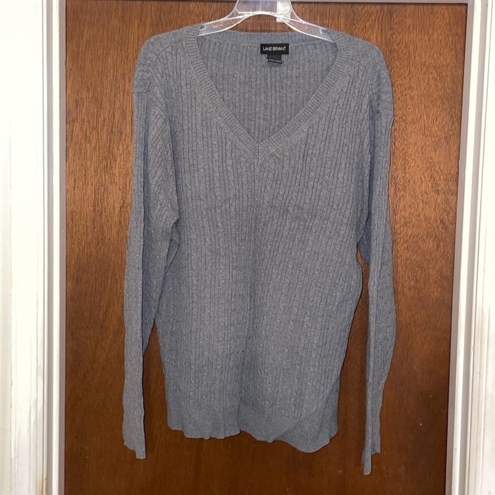 Lane Bryant gray sweater​